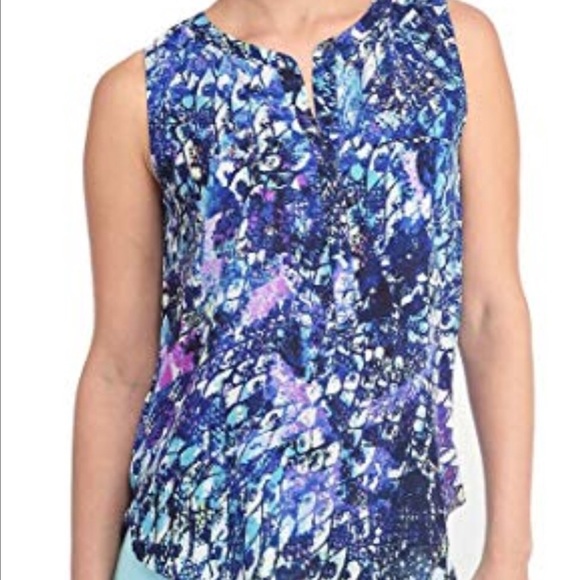 NYDJ Tops - NYDJ reptile glass sleeveless top